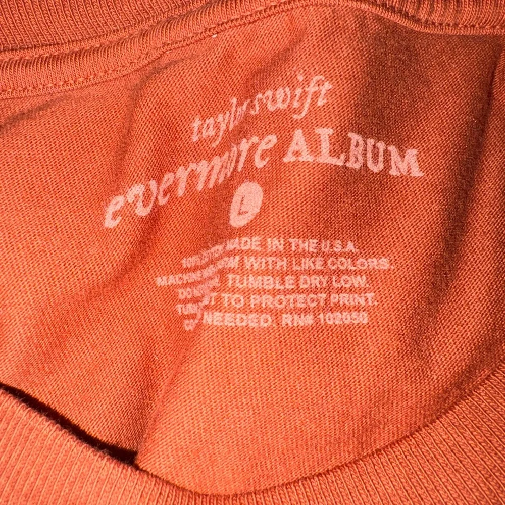 Taylor Swift official Evermore "Gold Rush" Long Sleeve T-shirt - Picture 5 of 5
